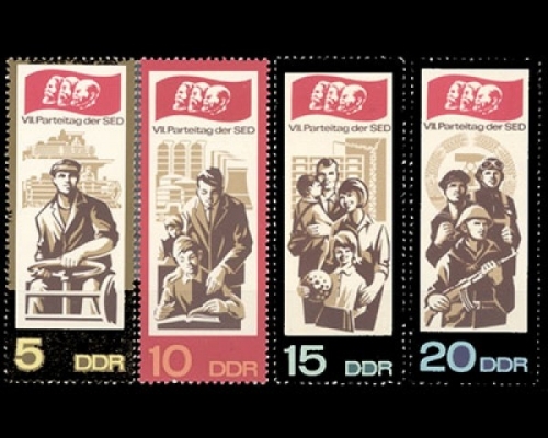 DDR, Michel Nr. 1268-1271, postfrisch