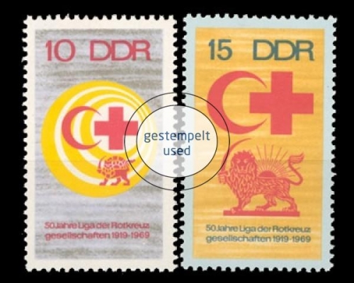 DDR, Michel Nr. 1466-1467, gestempelt