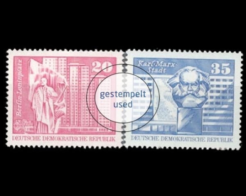 DDR, Michel Nr. 1820-1821, gestempelt
