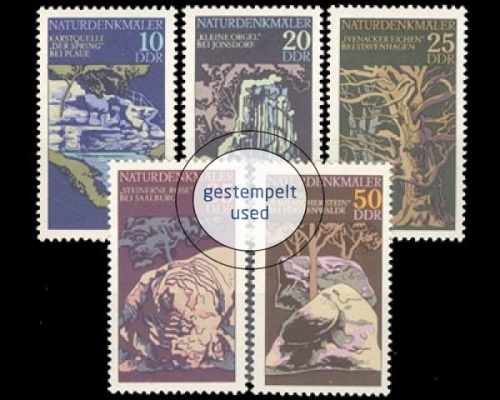 DDR, Michel Nr. 2203-2207, gestempelt