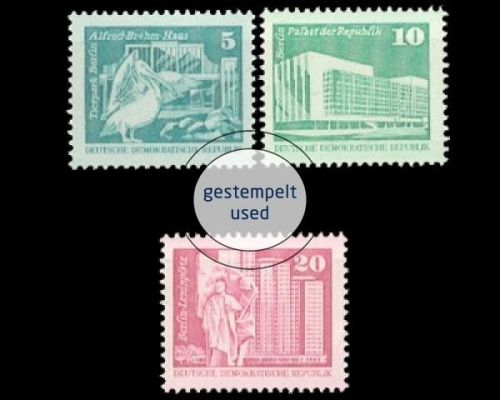 DDR, Michel Nr. 2483-2485, gestempelt