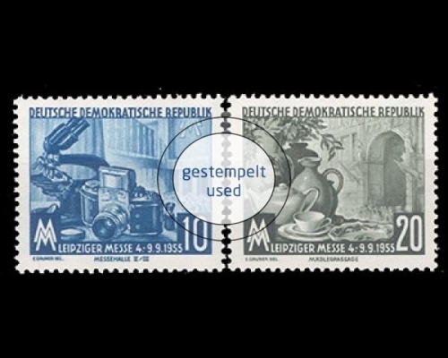 DDR, Michel Nr. 479-480, gestempelt