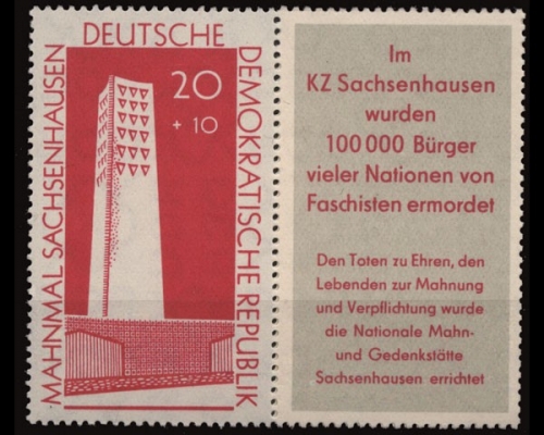 DDR, Michel Nr. 783 mit Zierfeld, postfrisch