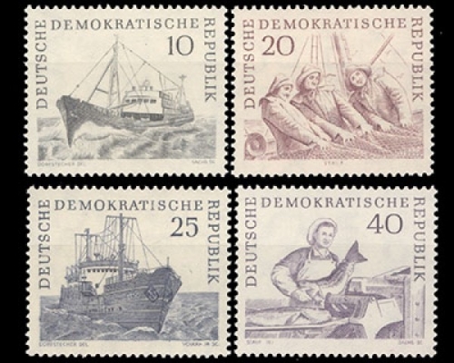 DDR, Michel Nr. 817-820, postfrisch
