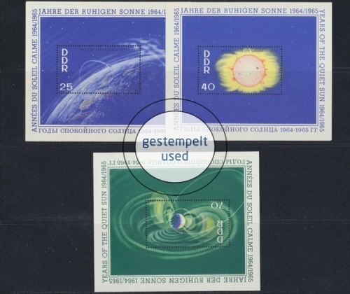 DDR, Block 20-22, gestempelt