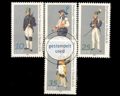 DDR, Michel Nr. 2318-2321, gestempelt