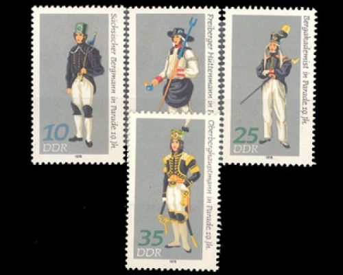DDR, Michel Nr. 2318-2321, postfrisch