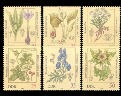 DDR, Michel Nr. 2691-2696, postfrisch