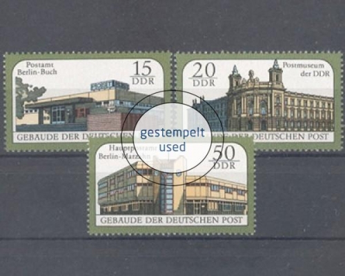 DDR, Michel Nr. 3145-3147, gestempelt