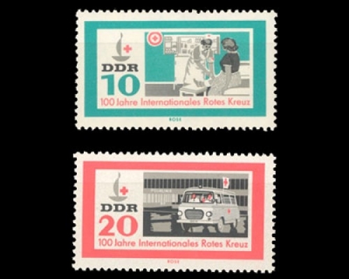 DDR, Michel Nr. 956-957, postfrisch