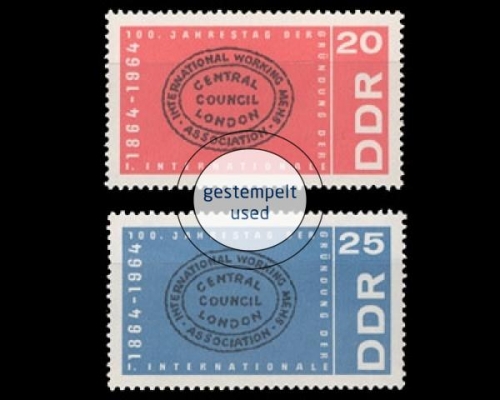 DDR, Michel Nr. 1054-1055, gestempelt