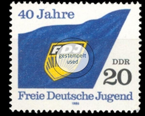 DDR, Michel Nr. 3002, gestempelt
