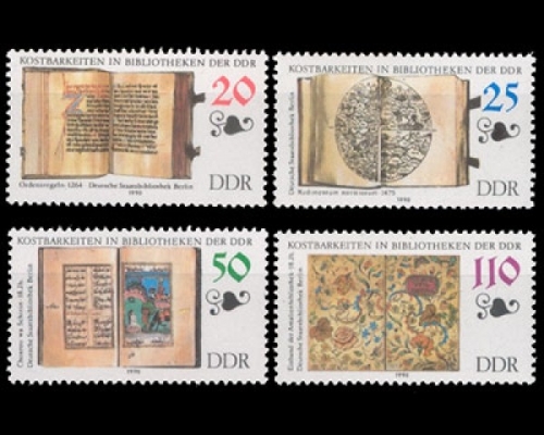 DDR, Michel Nr. 3340-3343, postfrisch