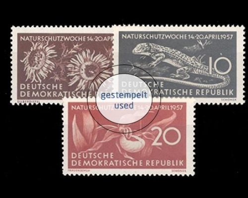 DDR, Michel Nr. 561-563, gestempelt