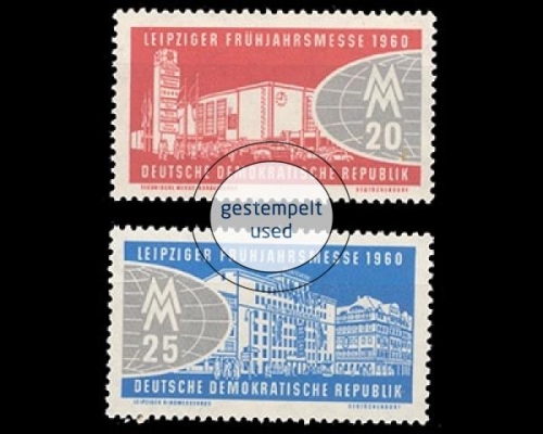 DDR, Michel Nr. 750-751, gestempelt
