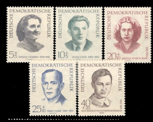DDR, Michel Nr. 881-885, postfrisch