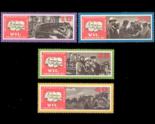 DDR, Michel Nr. 1258-1261, postfrisch