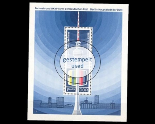 DDR, Block 30, gestempelt