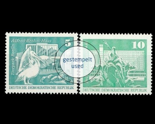 DDR, Michel Nr. 1842-1843, gestempelt