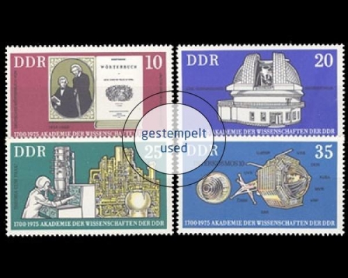 DDR, Michel Nr. 2061-2064, gestempelt