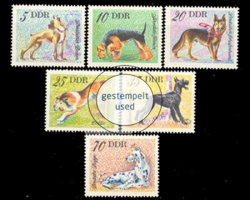 DDR, Michel Nr. 2155-2160, gestempelt