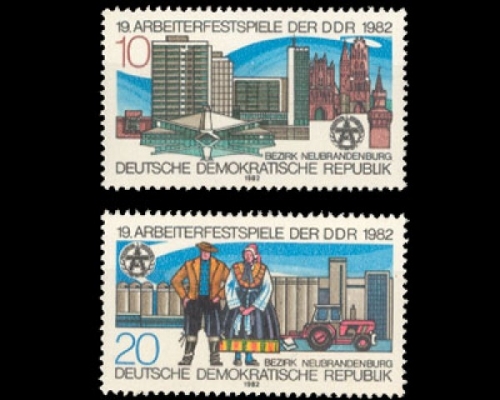 DDR, Michel Nr. 2706-2707, postfrisch