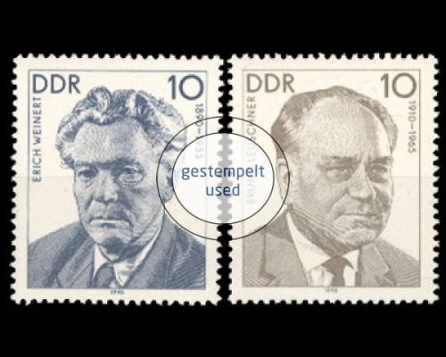 DDR, Michel Nr. 3300-3301, gestempelt