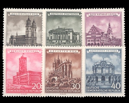 DDR, Michel Nr. 491-496, postfrisch