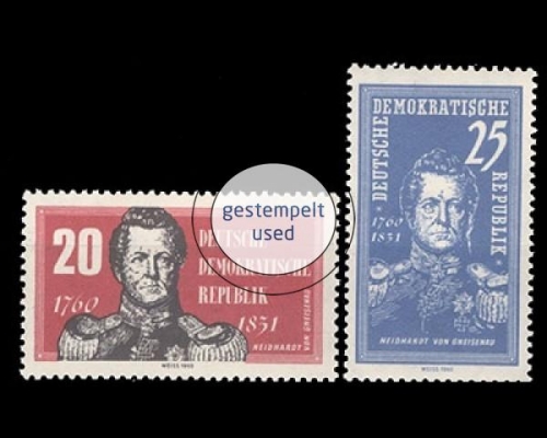 DDR, Michel Nr. 793-794, gestempelt