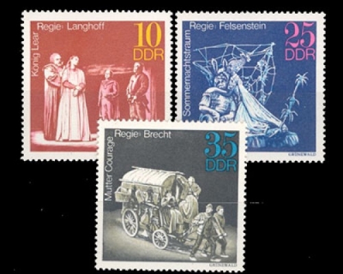 DDR, Michel Nr. 1850-1852, postfrisch
