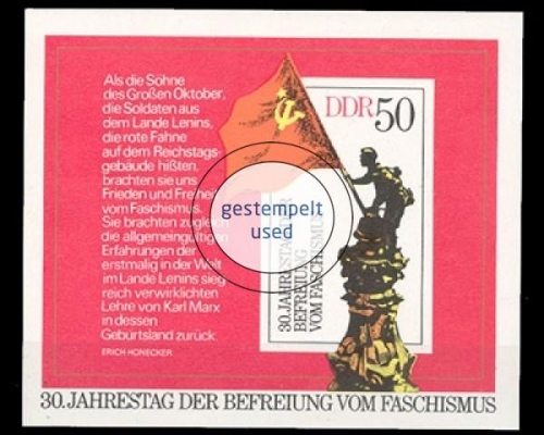 DDR, Block 42, gestempelt