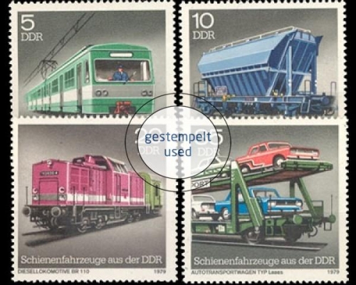 DDR, Michel Nr. 2414-2417, gestempelt