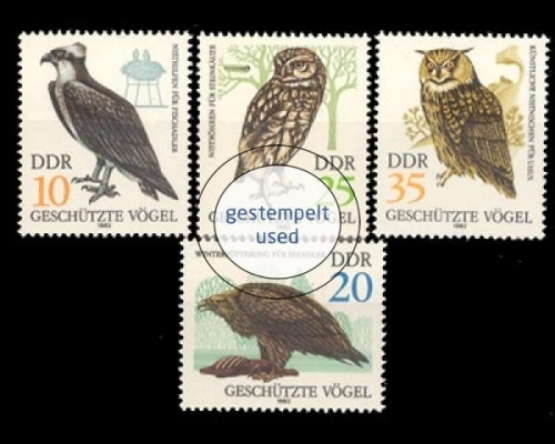 DDR, Michel Nr. 2702-2705, gestempelt