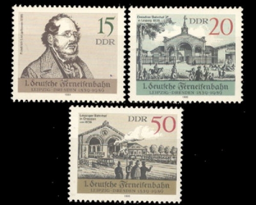 DDR, Michel Nr. 3238-3240, postfrisch