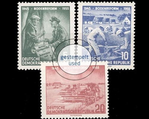 DDR, Michel Nr. 481-483, gestempelt