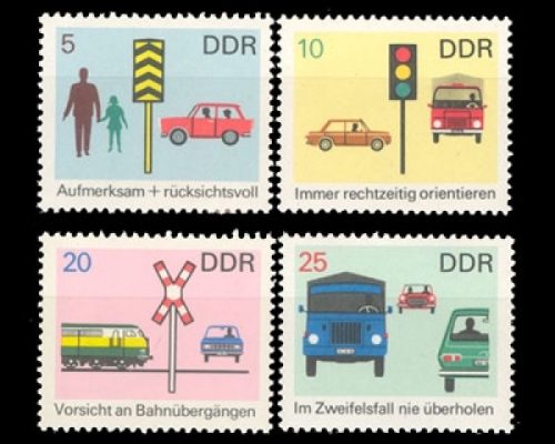 DDR, Michel Nr. 1444-1447, postfrisch