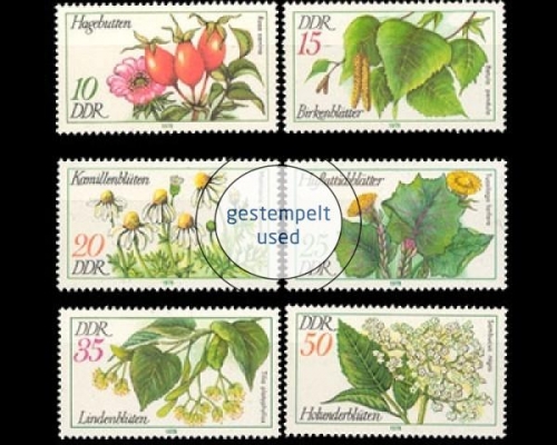 DDR, Michel Nr. 2287-2292, gestempelt