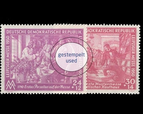DDR, Michel Nr. 248-249, gestempelt