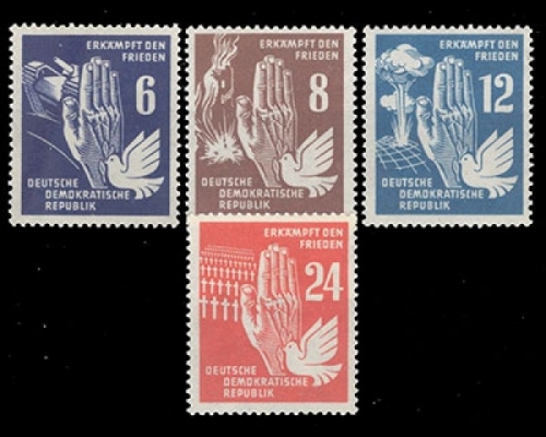 DDR, Michel Nr. 276-279, postfrisch