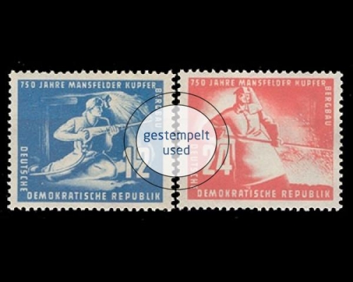 DDR, Michel Nr. 273-274, gestempelt