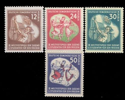 DDR, Michel Nr. 289-292, postfrisch