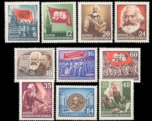 DDR, Michel Nr. 344-353, postfrisch
