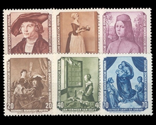 DDR, Michel Nr. 504-509, postfrisch