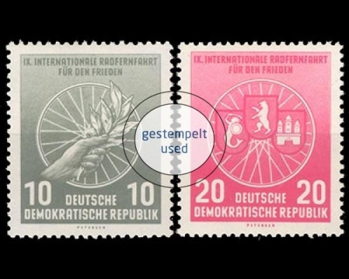 DDR, Michel Nr. 521-522, gestempelt