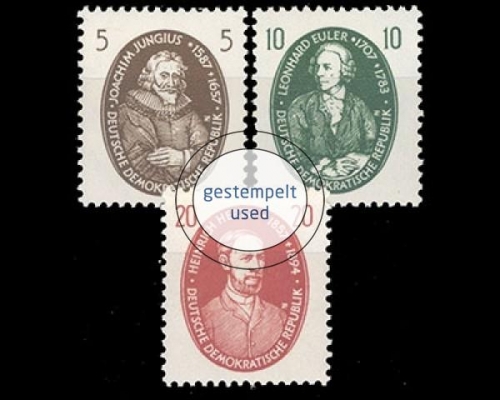 DDR, Michel Nr. 574-576, gestempelt