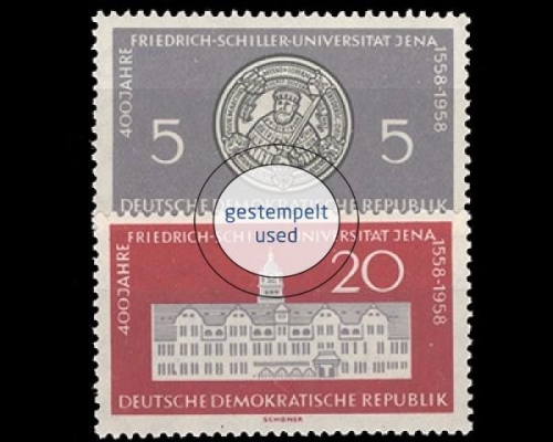 DDR, Michel Nr. 647-648, gestempelt