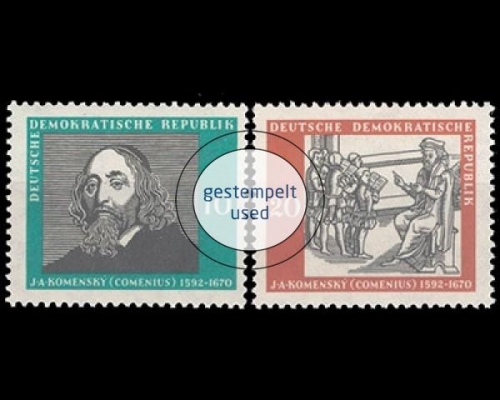 DDR, Michel Nr. 643-644, gestempelt