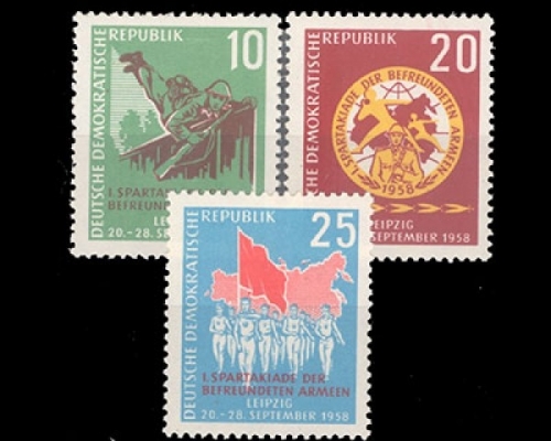 DDR, Michel Nr. 657-659, postfrisch