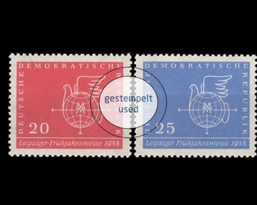 DDR, Michel Nr. 618-619, gestempelt