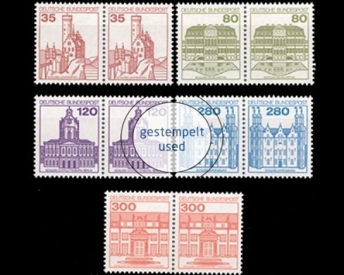 Deutschland (BRD), Michel Nr. 1139-1143 WP, gestempelt (362022)